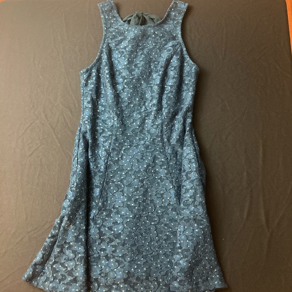 Aqua Blue Sparkle dress